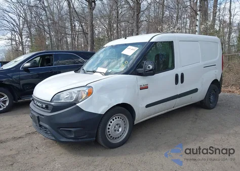 2021 Ram Promaster City Tradesman from USA, damaged, VIN ZFBHRFABXM6U12668